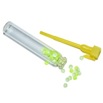 Leucht Opalith Flasche - Gelb